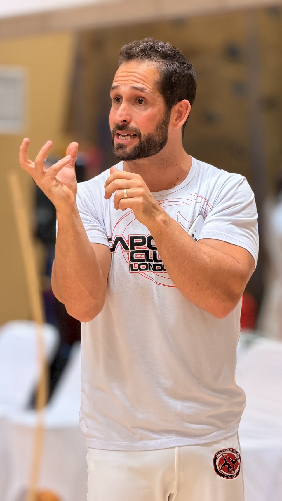 Hiram Ribeiro, founder of Capoeira Club London